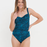 Lucille Longer Length Swimsuit - Evergreen Blooms