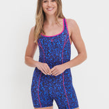 Molly Longer Length Legsuit - Blue Glass