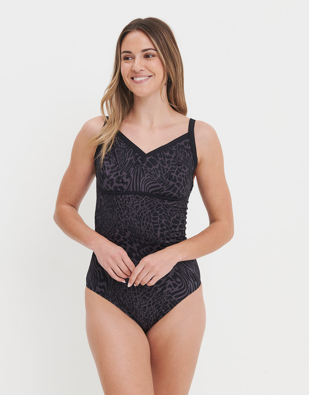 Nancy Longer Length Swimsuit - Savannah